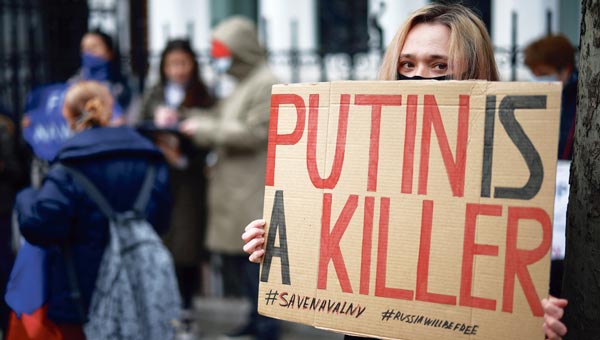 “나발니를 석방하라” 러시아 전역서 촉구 시위