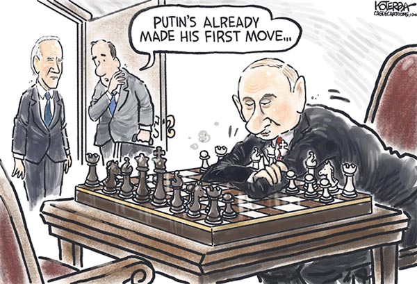 푸틴의 체스게임