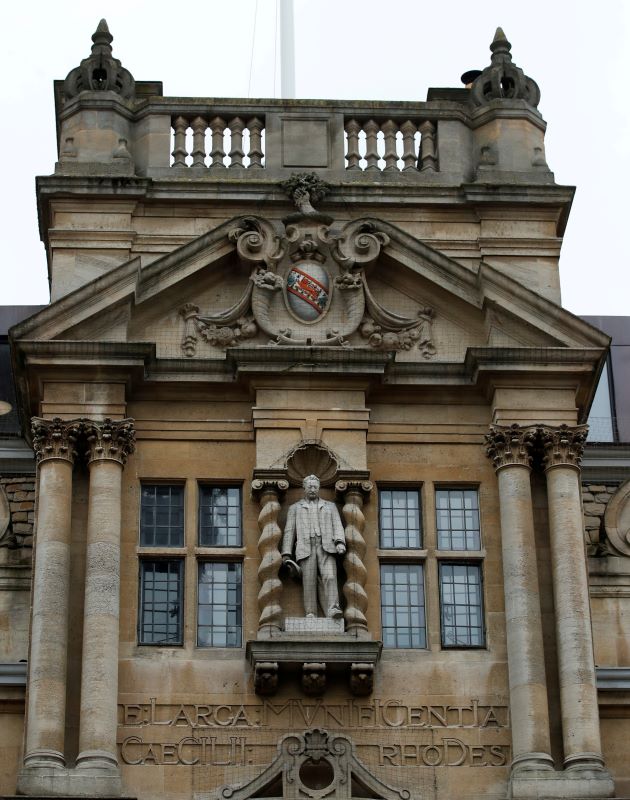 영국 옥스퍼드대, 제국주의 상징 로즈 동상 철거 안한다