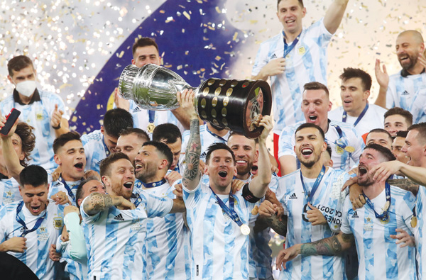 이탈리아, 유로 정상에… 남미 패권은 아르헨티나