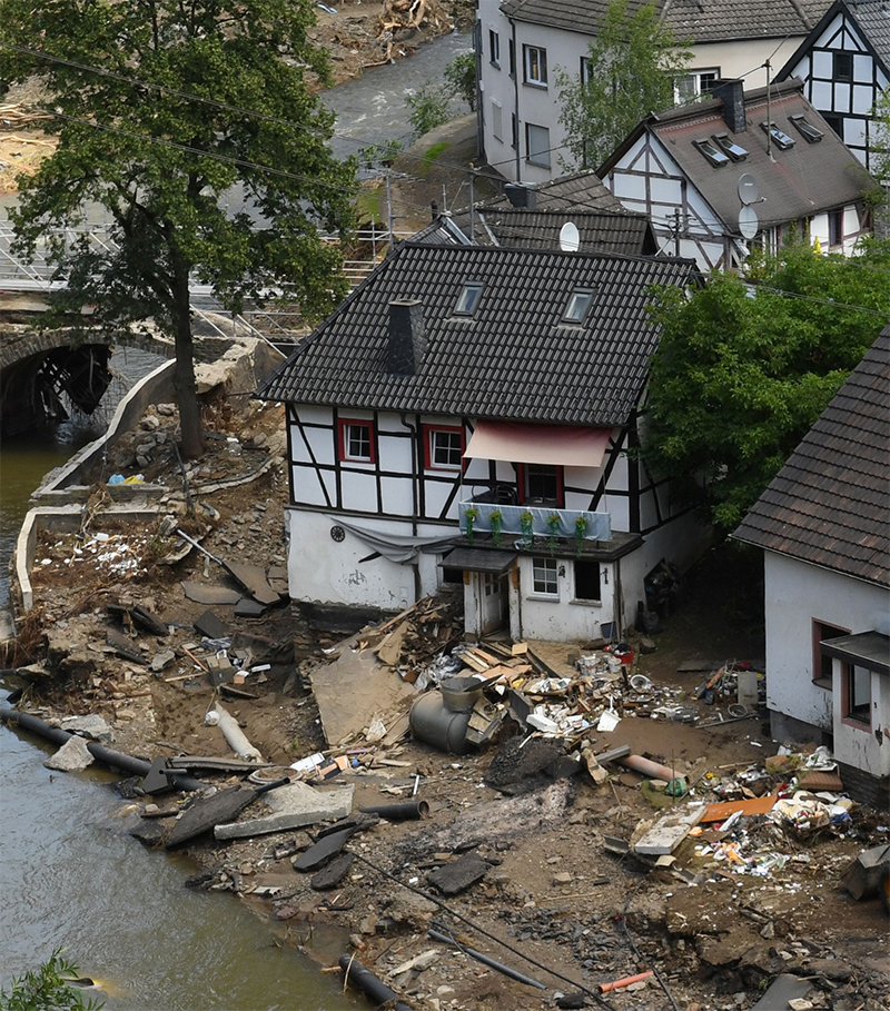 독일 홍수 최악의 인명피해 이유는…“재난경보 제대로 전파안돼”