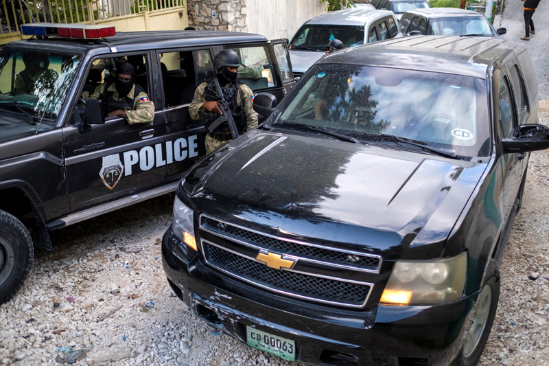 아이티 대통령 암살 연루 경찰관 3명 체포… “주범은 안 잡혀”