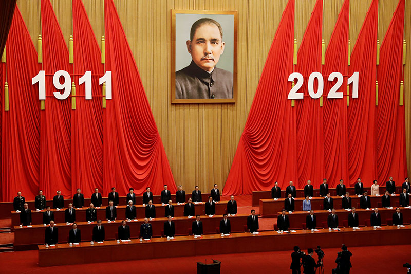 시진핑 “반드시 조국통일”…대만 “미래는 우리 인민 손에”