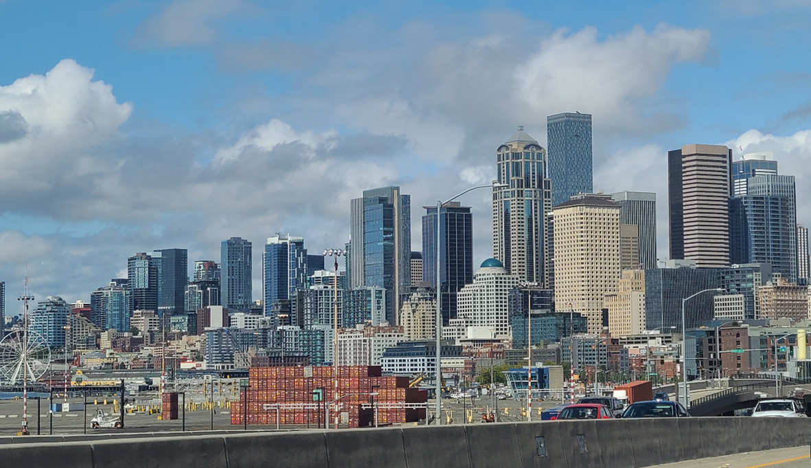 시애틀시가 성장 주도했다...10년새 인구 21% 증가해 교외지역보다 빨리 성장