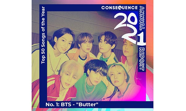 BTS 히트곡 ‘버터’, 롤링스톤 ‘올해의 베스트 송’ 16위