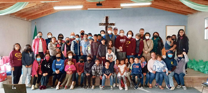 갈보리 선교교회 멕시코 방문 성탄 선물 전달