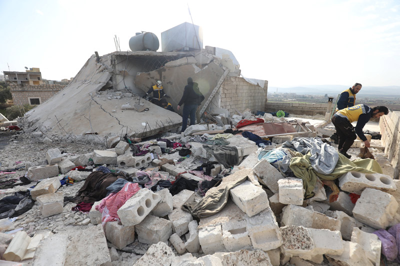미군에 포위된 IS 수괴의 최후…궁지 몰리자 자폭, 가족도 희생
