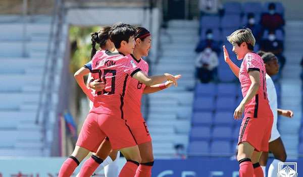 한국 여자축구, 사상 첫 아시안컵 결승 진출