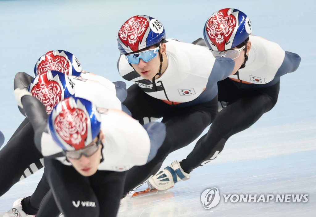 [올림픽] 한국 쇼트트랙, 9일 남자 1,500ｍ에서 금메달 재도전