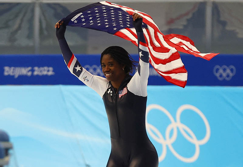 [올림픽] 김민선, 스피드스케이팅 여자 500ｍ 7위…미국 잭슨 금메달