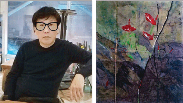 한국적 색채·현대 어우러진 나팔꽃 연작 선봬