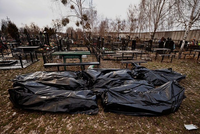 [우크라 침공] “부차와 접한 또다른 소도시 주민 400명 이상 실종”