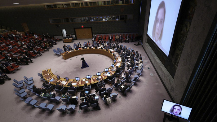 유엔 안보리, ‘우크라 사태 평화적 해결’ 지지 성명 채택