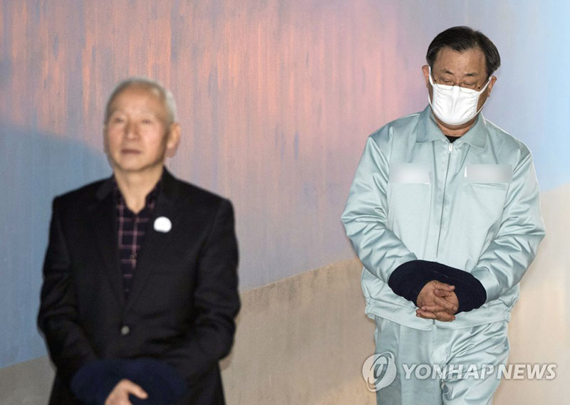 尹정부 첫 가석방 대상에 ‘특활비 상납’ 남재준·이병기 포함