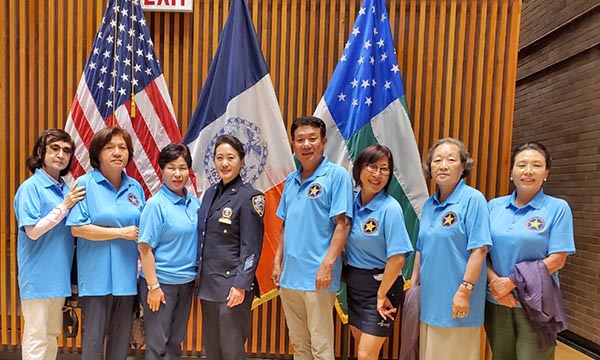 한미경찰자문위원회, NYPD 아태 문화유산의 달 행사  참석