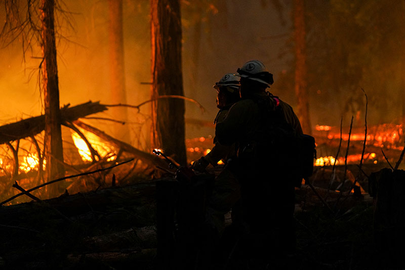 요세미티공원 인근서 또 대형 산불…주민 6천여명에 대피령