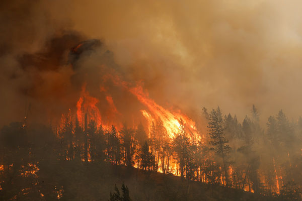 북가주의 맥키니 산불로 인해 2명 사망