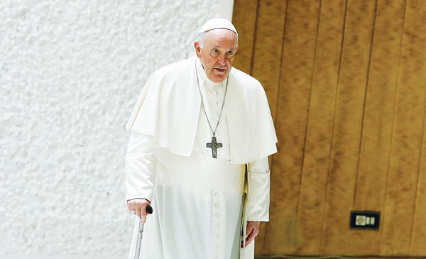 우크라, ‘교황,‘러군 집단학살’ 부차 방문 희망’