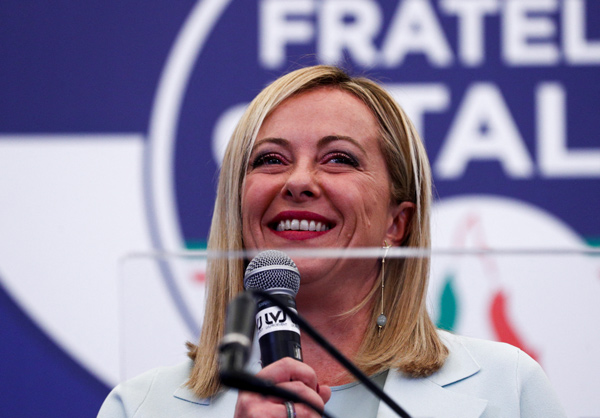이탈리아 첫 女총리 탄생 임박…유럽 권력, 속속 여성 품으로