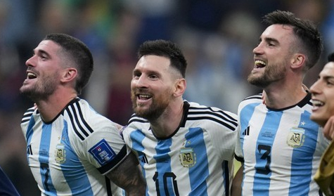 아르헨티나 월드컵 결승행... 크로아티아 3-0 완파... ‘메시 1골 1도움’ 맹활약
