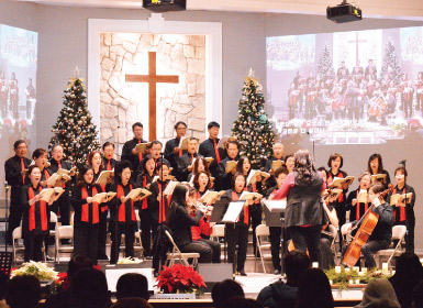 워싱톤한인장로교회, 크리스마스 칸타타 성탄 음악회