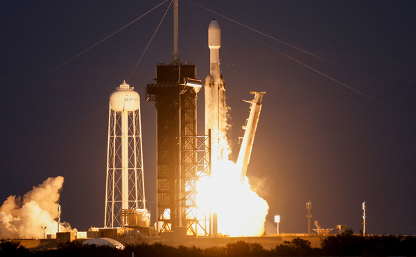 스페이스X, 美 우주군 위성 발사…올해 첫 기밀 임무 수행