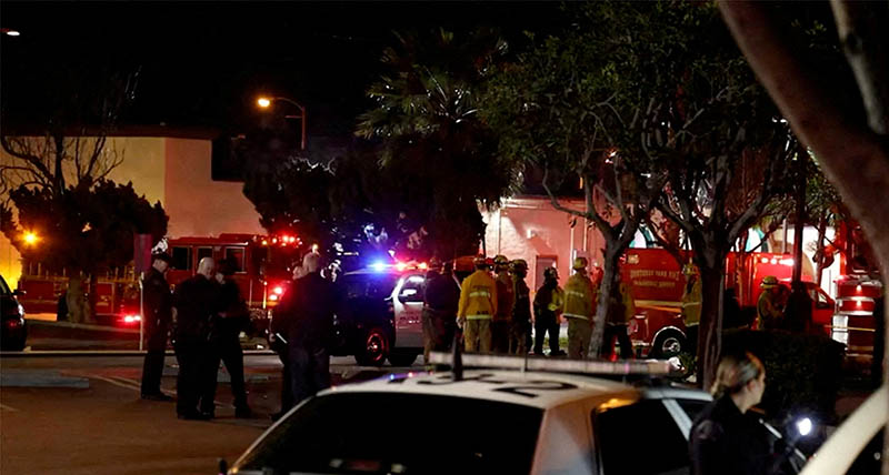 LA근처 음력설 행사 뒤 총기난사로 최소 10명 사망