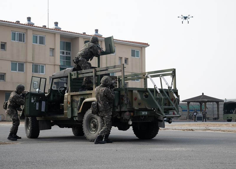 한미 공군, ‘드론버스터’ 동원 소형무인기 대응 연합훈련