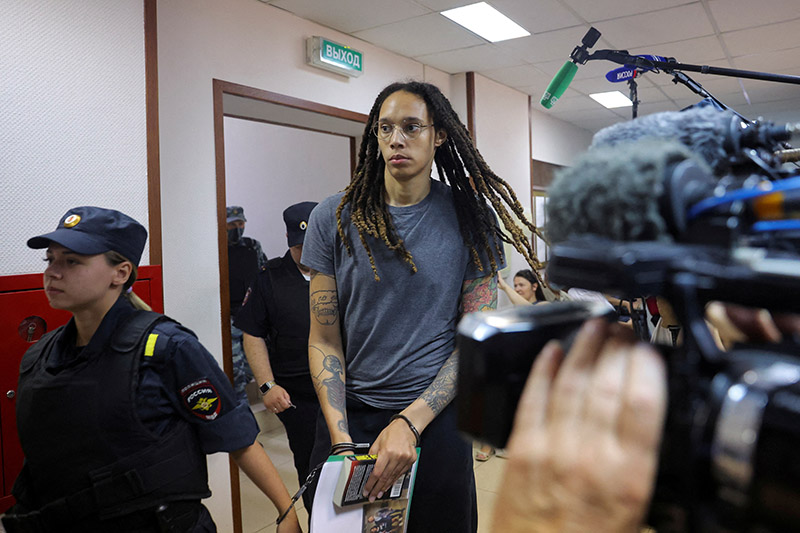 러시아서 마약 혐의 징역형 그라이너, 5월 개막 WNBA 리그 복귀