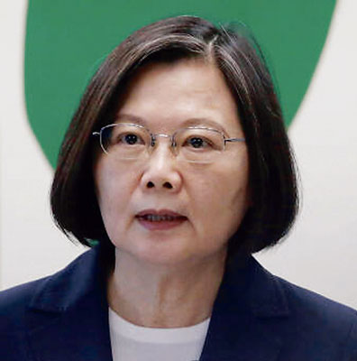 대만 “차이잉원 총통 미국 방문”… 중국 “결연히 반대”