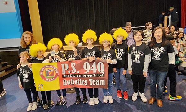 한인학생 3명 포함 PS 94 로봇공학팀 뉴욕시 레고 챔피언십 ‘라이징 스타’상