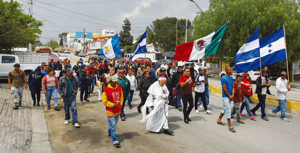 부활절 고난주간 이민정책 항의 시위