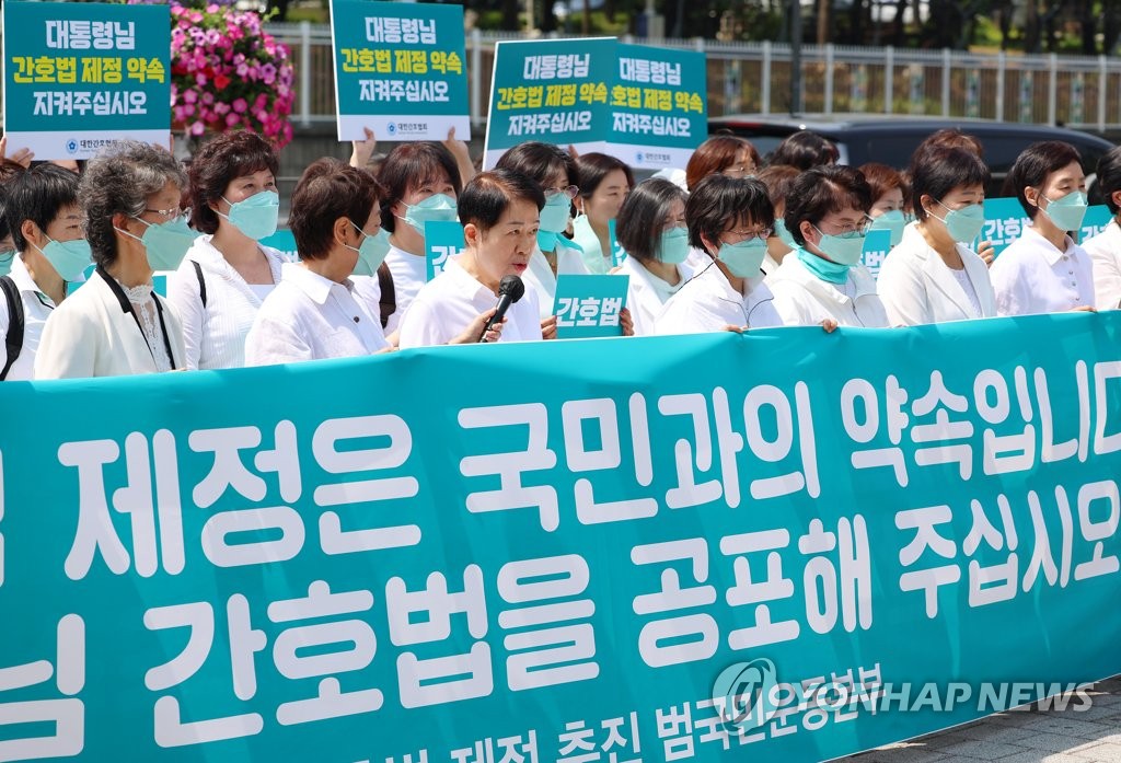 韓 ‘간호법 좌초’에 간호사들 반발…정부 “책임지고 처우개선”