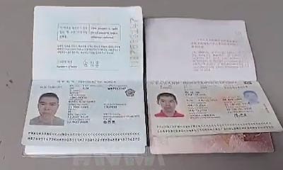 위조 한국여권으로 미국 오려던 중국인 적발