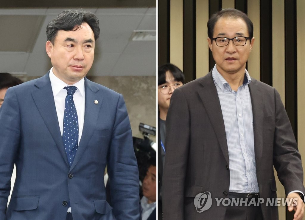 ‘돈봉투 의혹’ 윤관석·이성만 체포동의안, 국회 본회의 보고