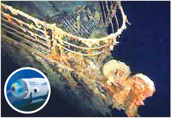 비운의 ‘타이태닉호’ 보려다가…심해관광 잠수정 실종 ‘미스터리’