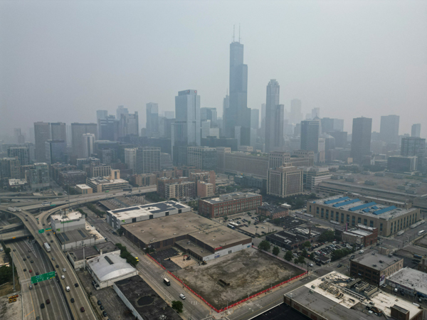 캐나다 산불 연기, 다시 남하… 시카고 대기질 세계 최악 기록