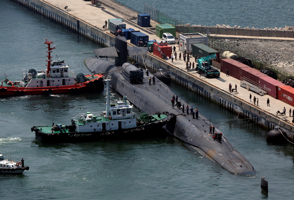 美국방부 “핵잠수함 한국 기항…충돌 막고자 동맹과 협력 지속”