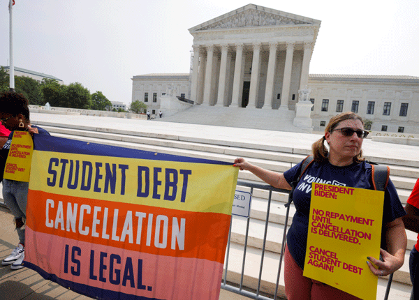 연방대법원‘학자금 대출 탕감 정책’급제동