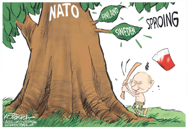 나토 vs 푸틴