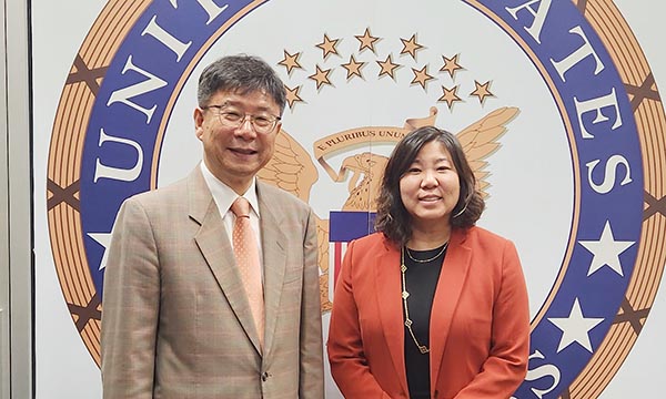 김의환 총영사, 그레이스 멩 하원의원과 한인사회 지원방안 논의