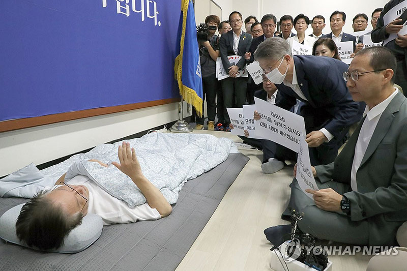 민주, 김기현 ‘李 단식중단 요청’에 “반성과 쇄신이 우선”