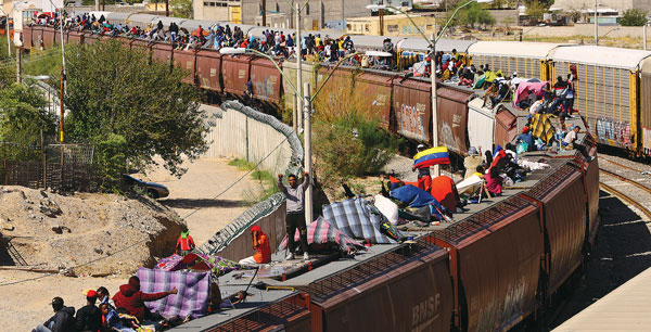 멕시코로도 불법입국 급증