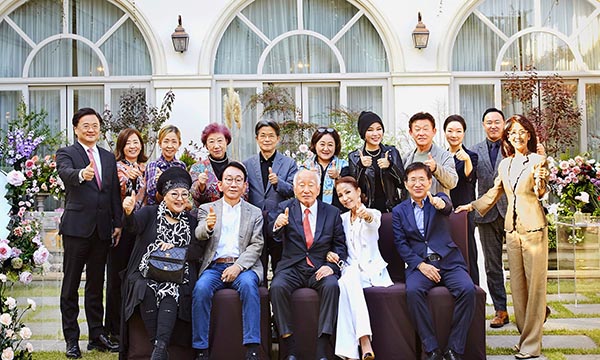 원혜경 SMYH 대표, 한국 정치·문화계 인사들과 오찬 간담회