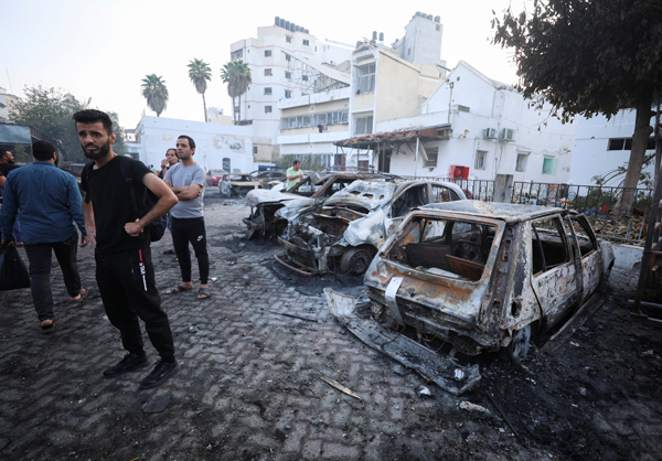 [이·팔 전쟁] 美, 가자 병원 폭발 참사 사망자 100~300명으로 추정