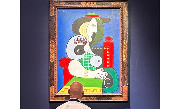 피카소 연인 초상 1억4,000만달러 팔려