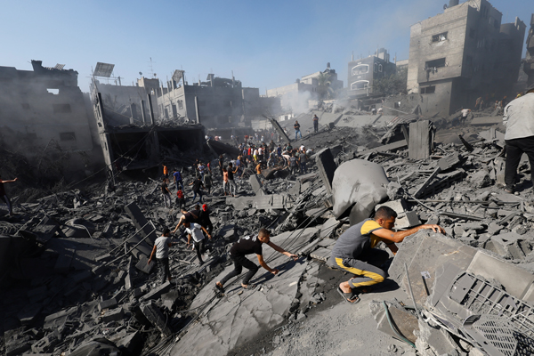 3개월 전쟁 이어진 가자지구…유엔 “사람 살 수 없는 곳 됐다”