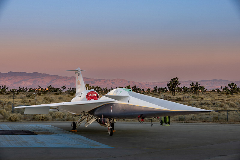 NASA, ‘조용한 초음속 항공기’ X-59 공개… “올해 시험 비행”