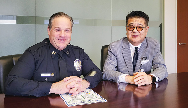 LAPD 올림픽경찰서, 한인타운 환경개선 적극 지원
