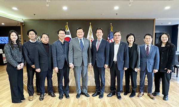 유민봉 대한민국시도지사협 사무총장, 뉴욕한인회와 협력방안 논의